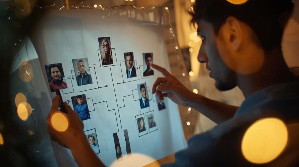 génosociogramme psychogénéalogie