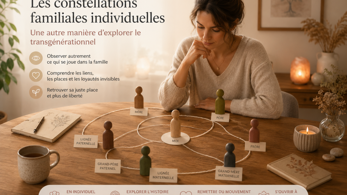 Les constellations familiales individuelles : une autre manière d’explorer le transgénérationnel