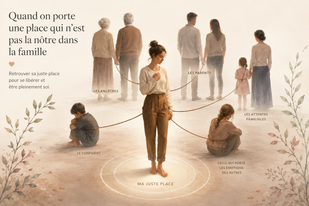 une place qui n’est pas la nôtre dans la famille