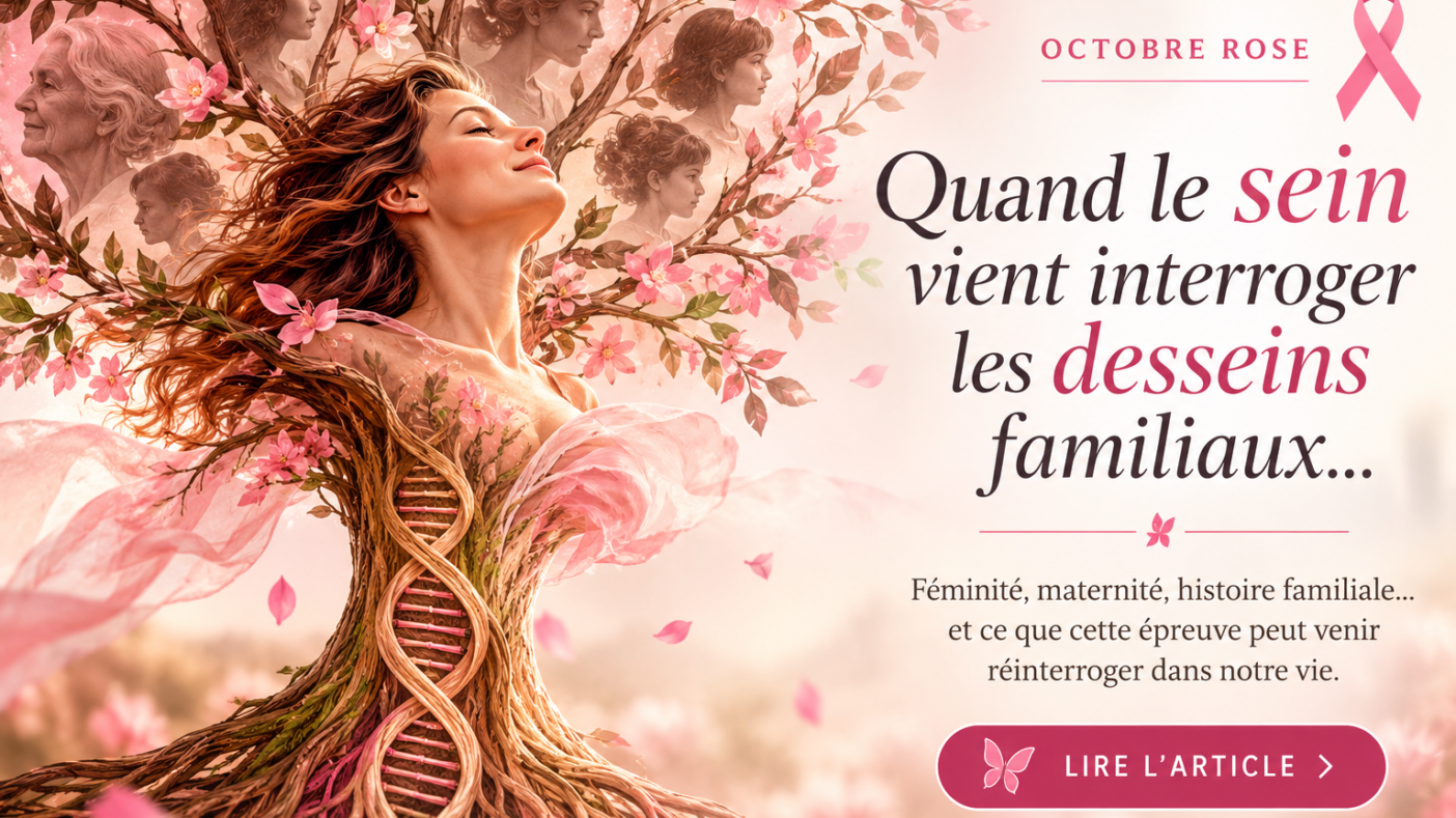 Octobre rose – sein, dessein et psychogénéalogie